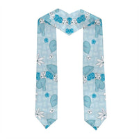 Hawaii Anthurium Tiare Pikake Lei Graduation Stole UliUli Lauhala Art Pattern LT01 - Polynesian Pride