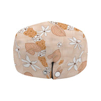Hawaii Anthurium Tiare Pikake Lei Jeff Hat Alani Lauhala Art Pattern LT01 - Polynesian Pride