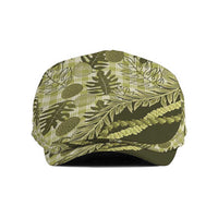 Hawaii Breadfruit Palaka Jeff Hat Omaomao Maile Lei - Polynesian Pride