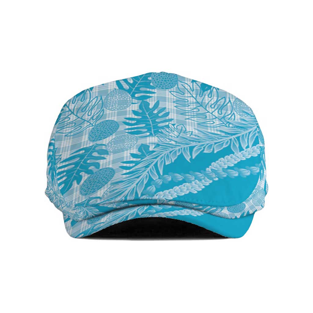 Hawaii Breadfruit Palaka Jeff Hat Polu Maile Lei - Polynesian Pride