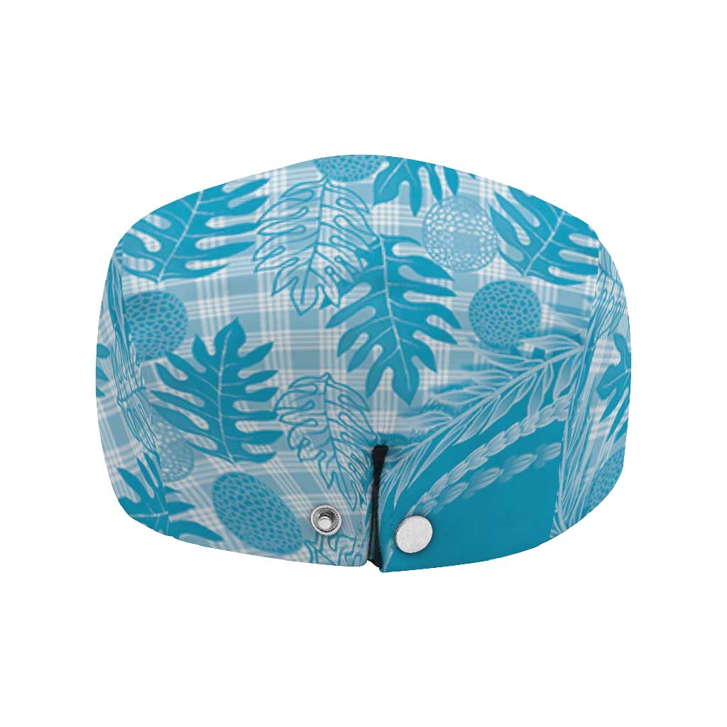 Hawaii Breadfruit Palaka Jeff Hat Polu Maile Lei - Polynesian Pride