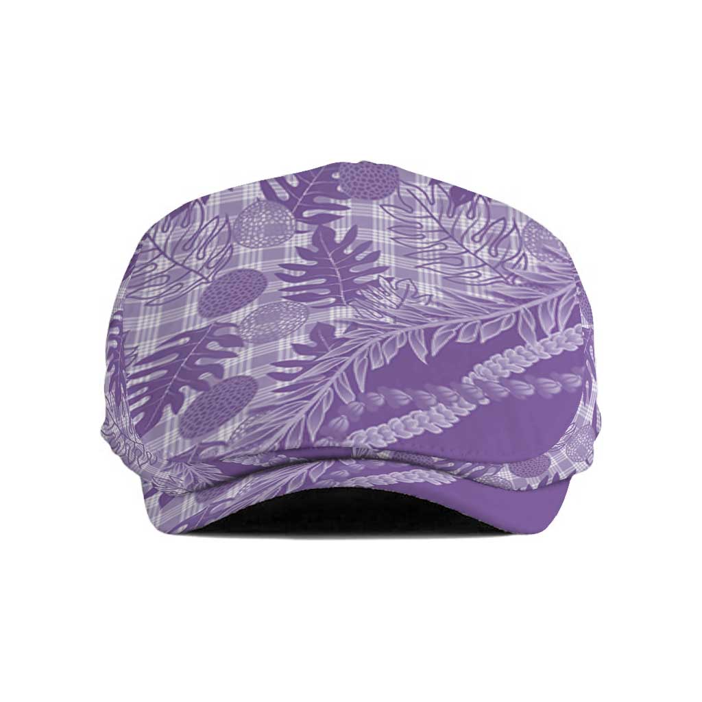 Hawaii Breadfruit Palaka Jeff Hat Poni Maile Lei - Polynesian Pride