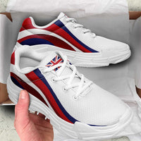 Hawaii Chunky Sneakers Flag-Inspired Curve Style LT05 - Polynesian Pride