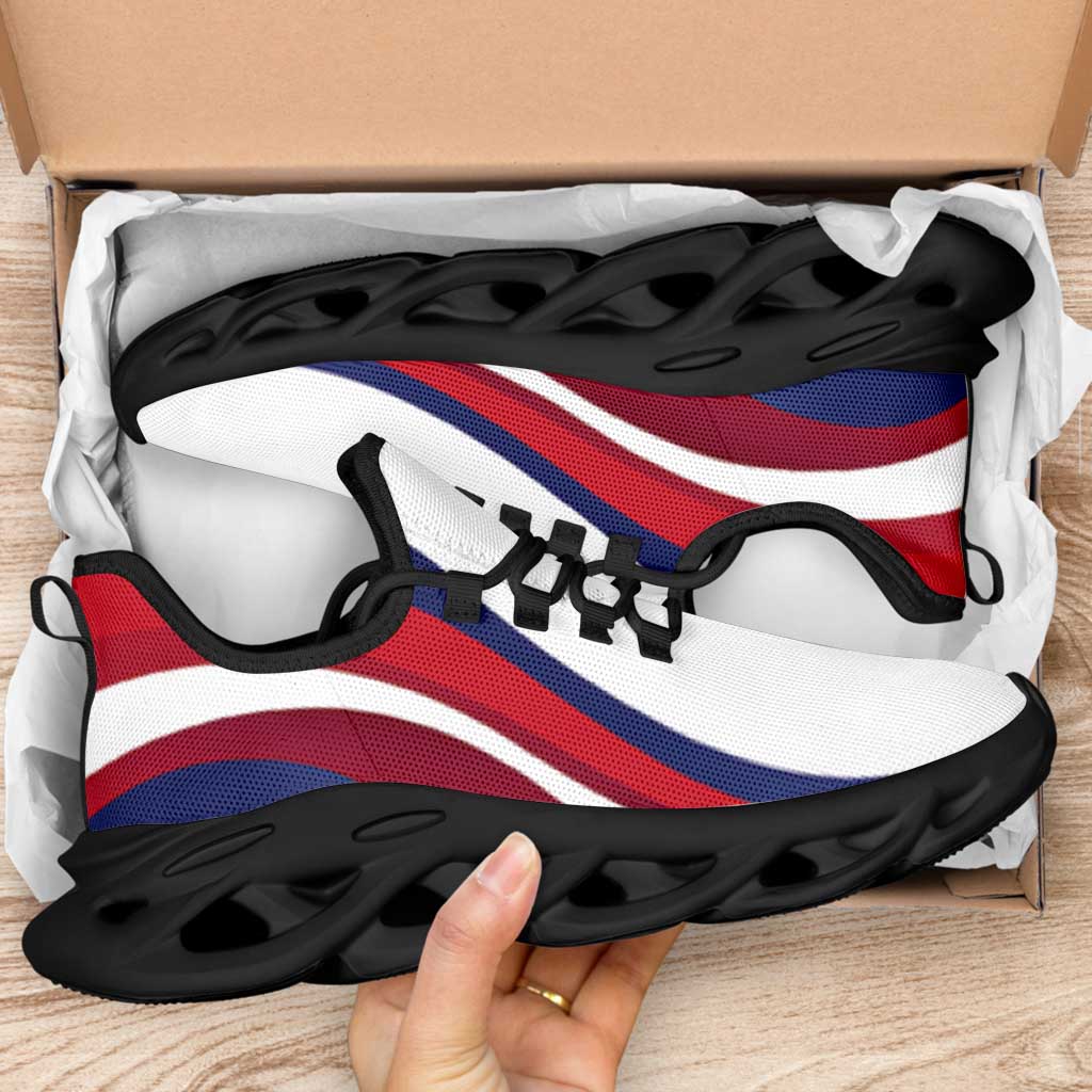 Hawaii Clunky Sneakers Flag-Inspired Curve Style LT05 - Polynesian Pride