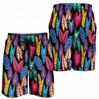 Hawaii Colorful Tropical Leaves Shorts for Men LT01 - Polynesian Pride