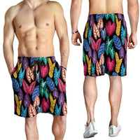 Hawaii Colorful Tropical Leaves Shorts for Men LT01 - Polynesian Pride