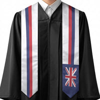 Hawaii Graduation Stole Hawaiian Flag Simple Style LT05 - Polynesian Pride