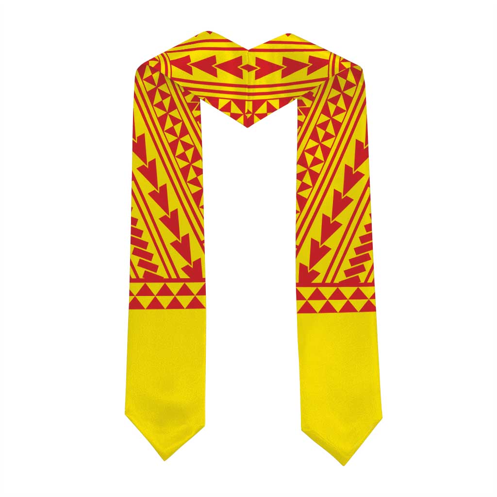 Hawaii Graduation Stole Kanaka Maoli Polynesian Pattern LT05 - Polynesian Pride