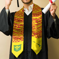 Hawaii Graduation Stole Kanaka Maoli Polynesian Pattern LT05 - Polynesian Pride