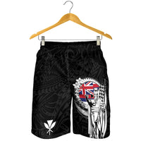 Hawaii King Kamehameha Shorts for Men Flag Polynesian Pattern LT01 - Polynesian Pride