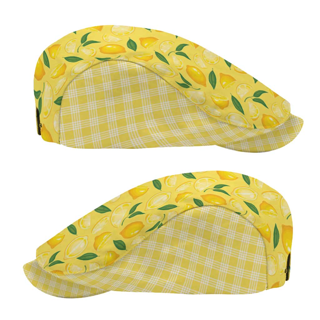 Hawaii Lemon Palaka Jeff Hat Striped Stylized LT01 - Polynesian Pride