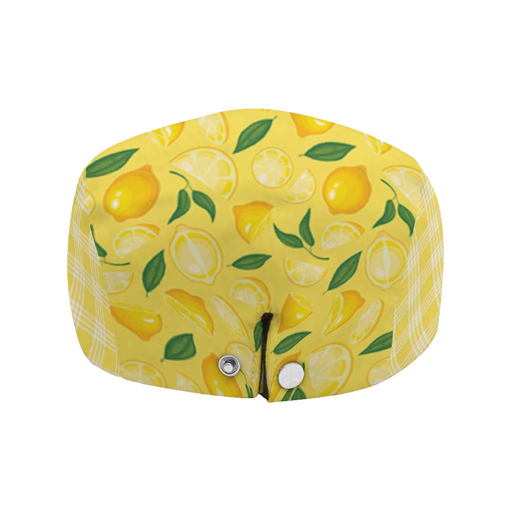 Hawaii Lemon Palaka Jeff Hat Striped Stylized LT01 - Polynesian Pride