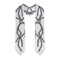 Hawaii Maile Lei Graduation Stole Aloha The Grey Color LT03 - Polynesian Pride