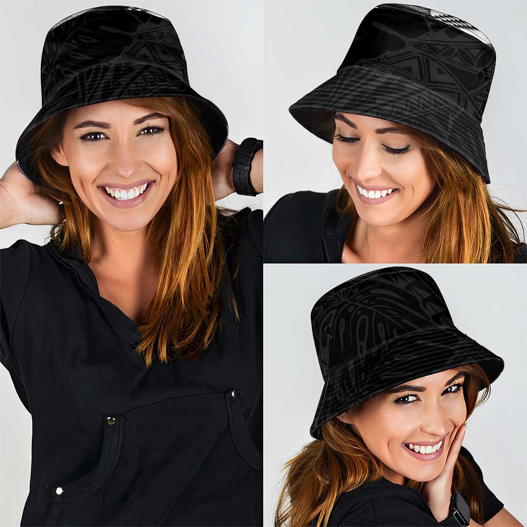 Hawaii Map Flag Spirit Bucket Hat Flag Polynesian Pattern LT01 - Polynesian Pride