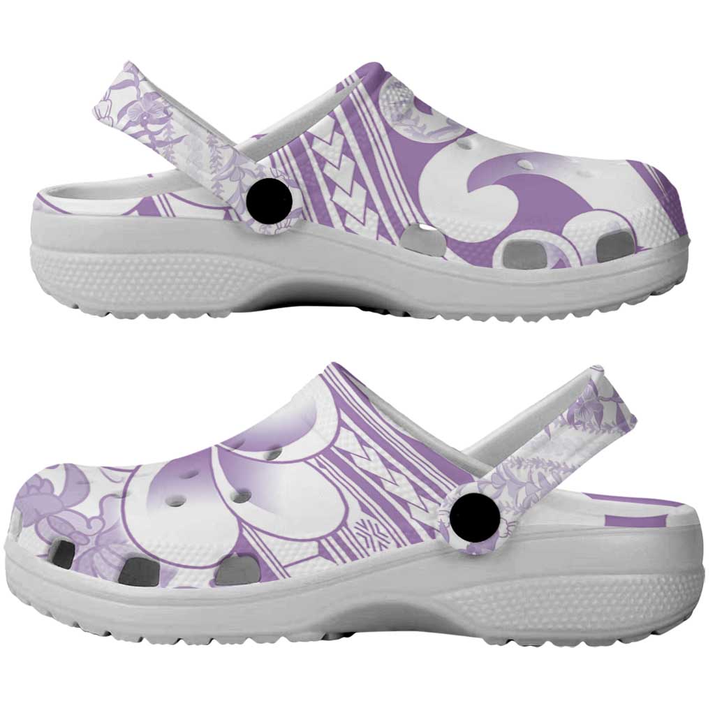 Hawaii Plumeria Lokelani Pikake Lei Clogs Shoes Poni Polynesian Tattoo