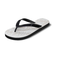 Hawaii Plumeria Lokelani Pikake Lei Flip Flops Sandy Beige Polynesian Tattoo LT9 - Polynesian Pride