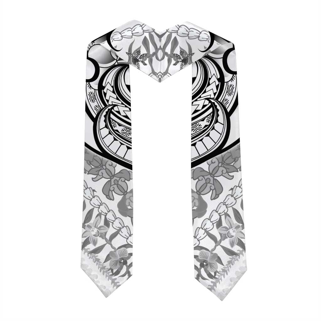 Hawaii Plumeria Lokelani Pikake Lei Graduation Stole Ele'ele Polynesian Tattoo LT9 - Polynesian Pride