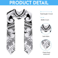 Hawaii Plumeria Lokelani Pikake Lei Graduation Stole Ele'ele Polynesian Tattoo LT9 - Polynesian Pride
