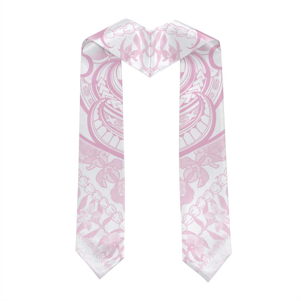 Hawaii Plumeria Lokelani Pikake Lei Graduation Stole Poni Mama Polynesian Tattoo LT9 - Polynesian Pride