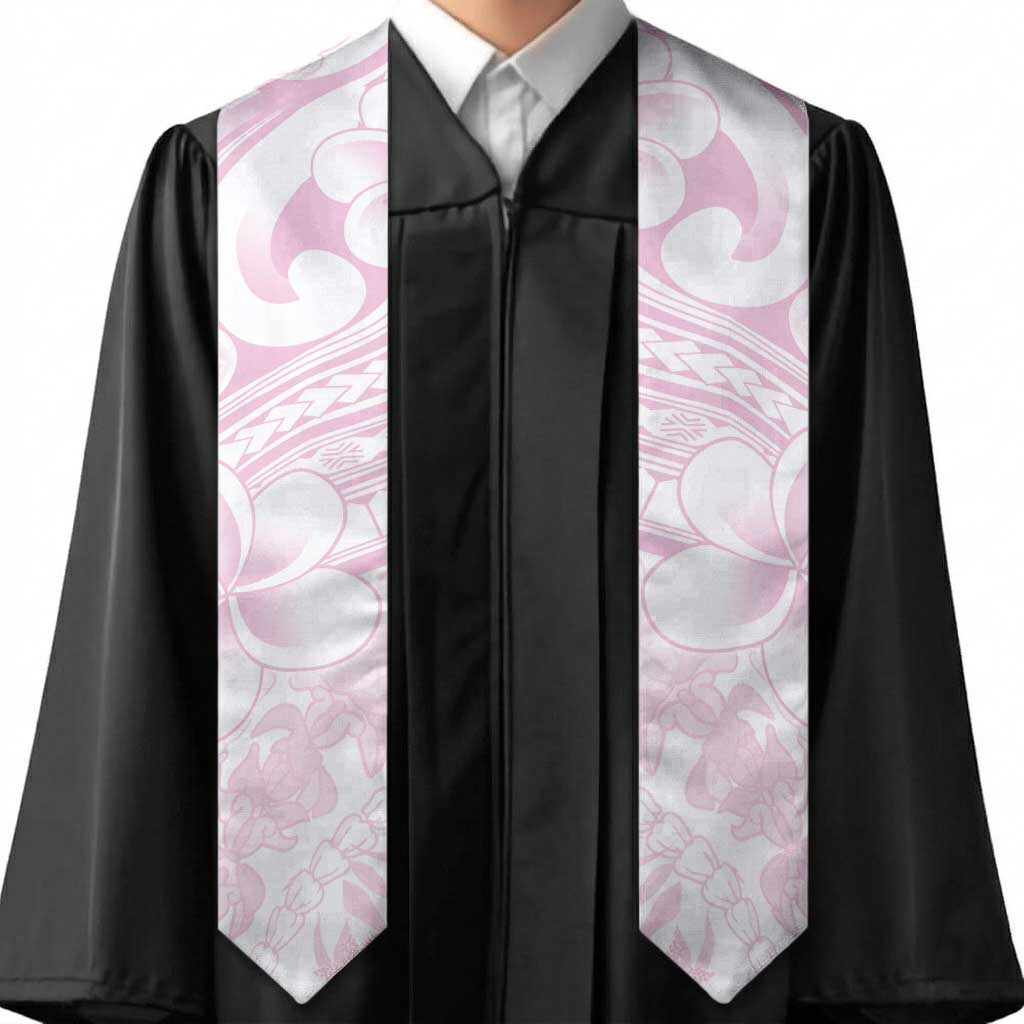 Hawaii Plumeria Lokelani Pikake Lei Graduation Stole Poni Mama Polynesian Tattoo LT9 - Polynesian Pride