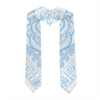 Hawaii Plumeria Lokelani Pikake Lei Graduation Stole Uliuli Polynesian Tattoo LT9 - Polynesian Pride