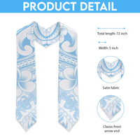 Hawaii Plumeria Lokelani Pikake Lei Graduation Stole Uliuli Polynesian Tattoo LT9 - Polynesian Pride