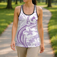 Hawaii Plumeria Lokelani Pikake Lei Hollow Tank Top Poni Polynesian Tattoo LT9 - Polynesian Pride