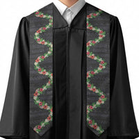 Hawaii Tropical Flowers and Leaves Graduation Stole Tapa Pattern Colorful Mode LT03 - Polynesian Pride