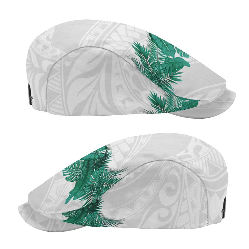 Hawaii Tropical Leaves Jeff Hat Polynesian Pattern LT01 - Polynesian Pride