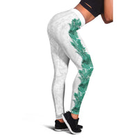 Hawaii Tropical Leaves Leggings Polynesian Pattern LT01 - Polynesian Pride