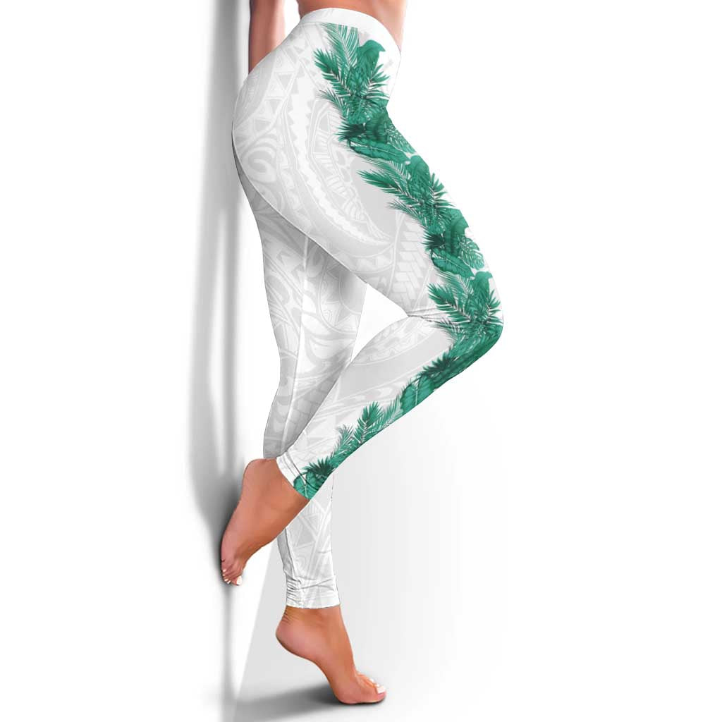 Hawaii Tropical Leaves Leggings Polynesian Pattern LT01 - Polynesian Pride