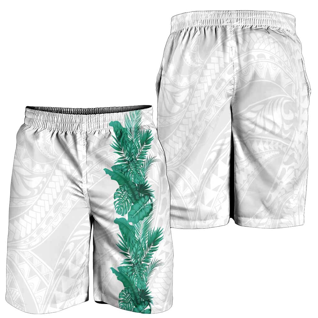 Hawaii Tropical Leaves Shorts for Men Polynesian Pattern LT01 - Polynesian Pride
