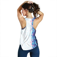 Hawaii Tropical Plant UliUli Women Racerback Tank Vibrant Polynesian Pattern LT01 - Polynesian Pride
