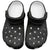 Hawaiian Kakau Art and Hisbiscus Tattoo Clogs Shoes Tribal Pattern-Black Gradient Style - Polynesian Pride