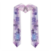 Hawaiian Quilt Graduation Stole Vintage Pattern Galaxy LT05 - Polynesian Pride