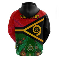 Custom Vanuatu With Aboriginal Patterns Hoodie LT20