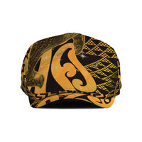 Humpback Whale Matariki New Zealand Jeff Hat NZ Maori Paikea Poutama Luxury Gold LT14 Gold - Polynesian Pride