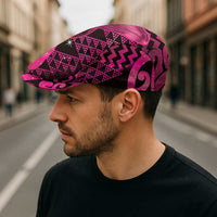 Humpback Whale Matariki New Zealand Jeff Hat NZ Maori Paikea Poutama Luxury Pink LT14 - Polynesian Pride