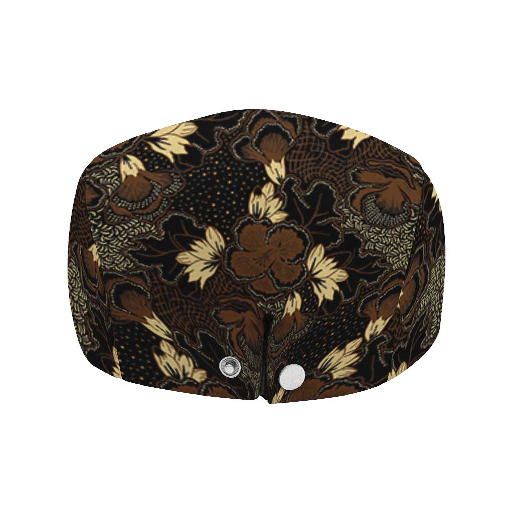 Javanese Batik Semen Jeff Hat Indonesian Traditional Pattern LT01 - Polynesian Pride
