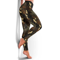 Javanese Batik Semen Leggings Indonesian Traditional Pattern LT01 - Polynesian Pride