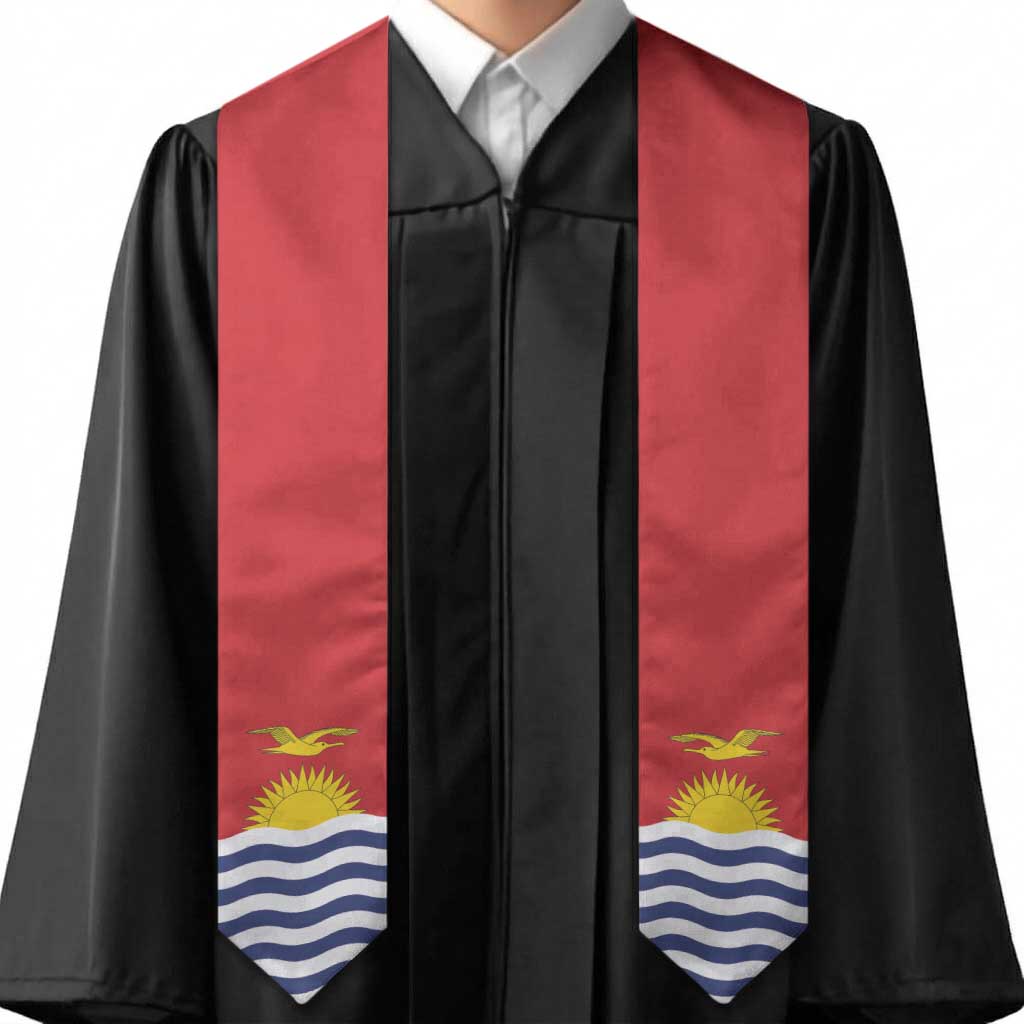 Kiribati Graduation Stole Flag Style LT05 - Polynesian Pride