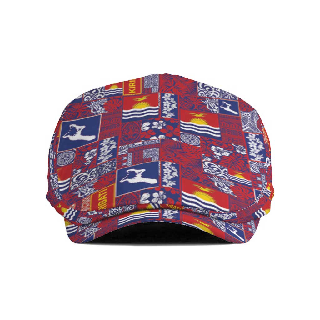 Kiribati Tekeraoi n te Kiritimati Jeff Hat Pacific Patchwork Xmas Vibes - Polynesian Pride