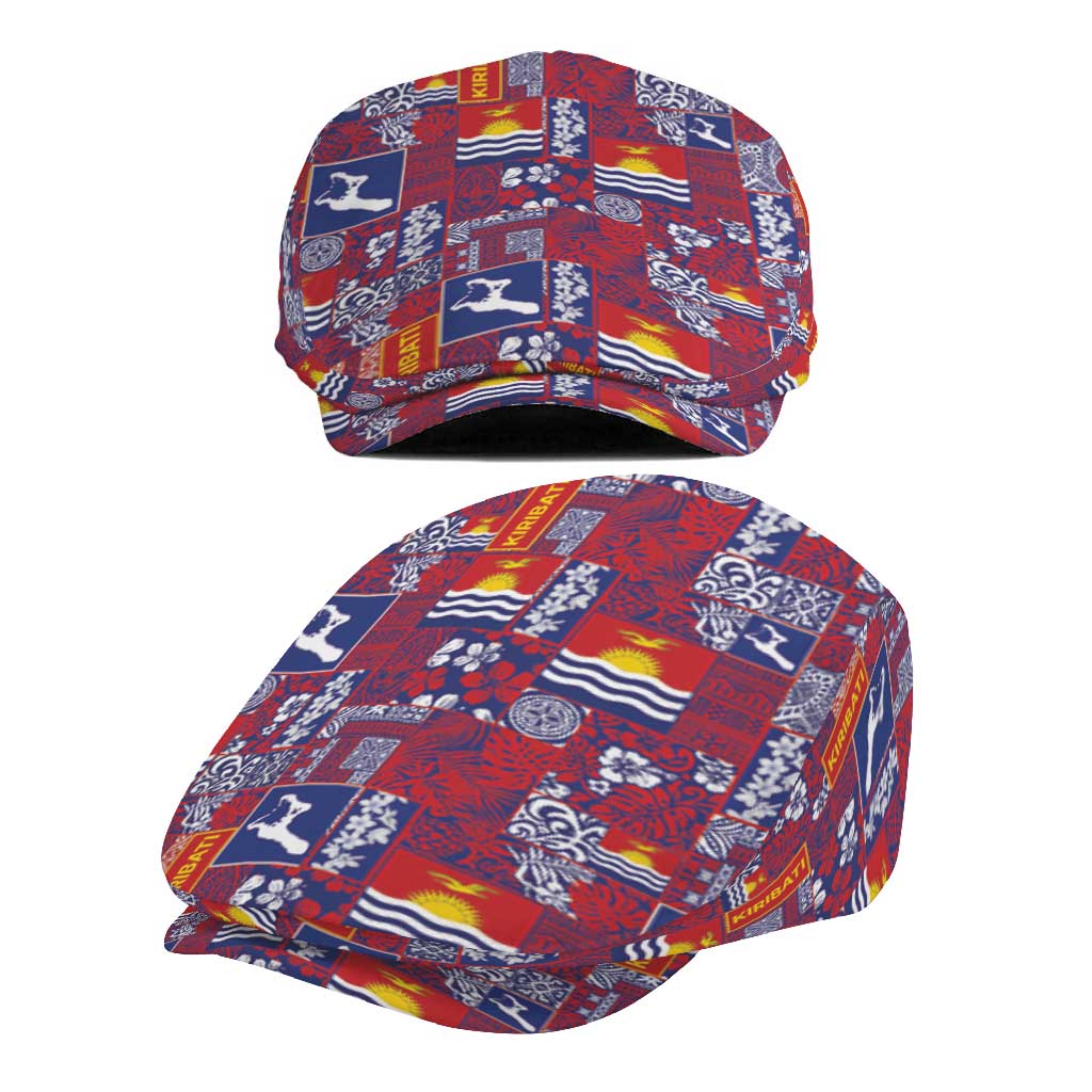 Kiribati Tekeraoi n te Kiritimati Jeff Hat Pacific Patchwork Xmas Vibes - Polynesian Pride