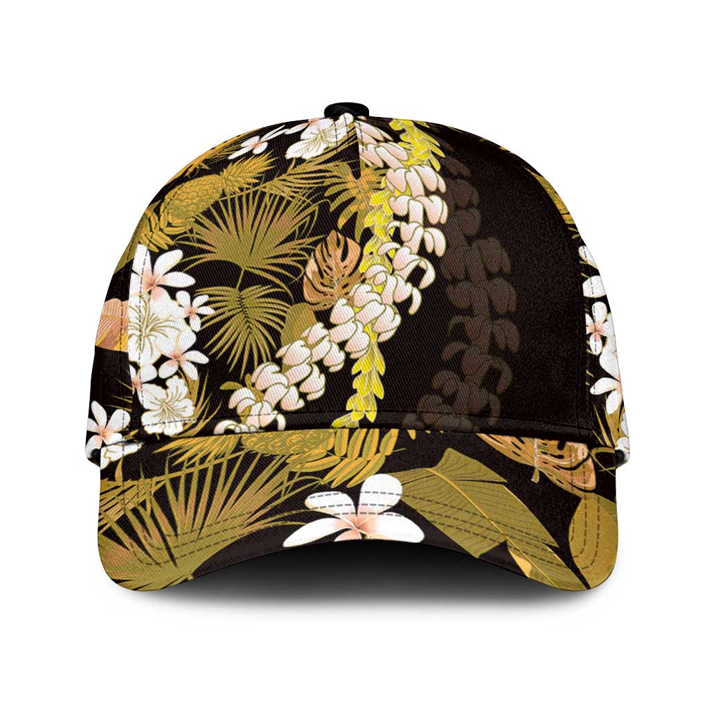 Kula Aloha Hawaii Lei Classic Cap Tropical Flowers Elegant Vibe LT14