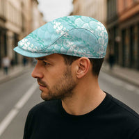 Light Turquoise Mermaid Puakenikeni Maile Lei Jeff Hat LT01 - Polynesian Pride