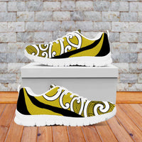 Lime Green Maori Koru New Zealand Sneakers