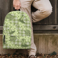 Lime Palaka Hawaii Cowboy Backpack Puakenikeni Lei Paniolo Papale Seamless Vibes LT14 - Polynesian Pride