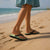 Lime Palaka Hawaii Cowboy Flip Flops Puakenikeni Lei Paniolo Papale Seamless Vibes - Polynesian Pride