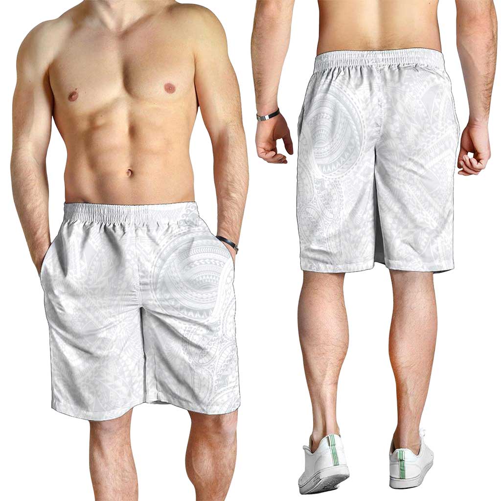 Lotu Tamaiti Shorts for Men Traditional Samoan Art Tattoos LT03 - Polynesian Pride