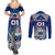 Custom Samoa Rugby Couples Matching Summer Maxi Dress and Long Sleeve Button Shirt Toa Samoa Myriad Patterns LT01 - Polynesian Pride